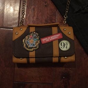 Jeans, mug, necklace, bag. Sold as a bundle